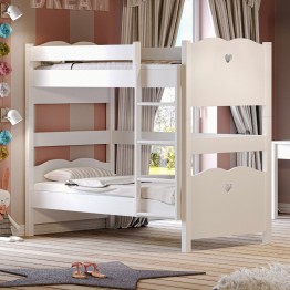 Casakids Feel Παιδική Κουκέτα Μασίφ Διαιρούμενη 110cm